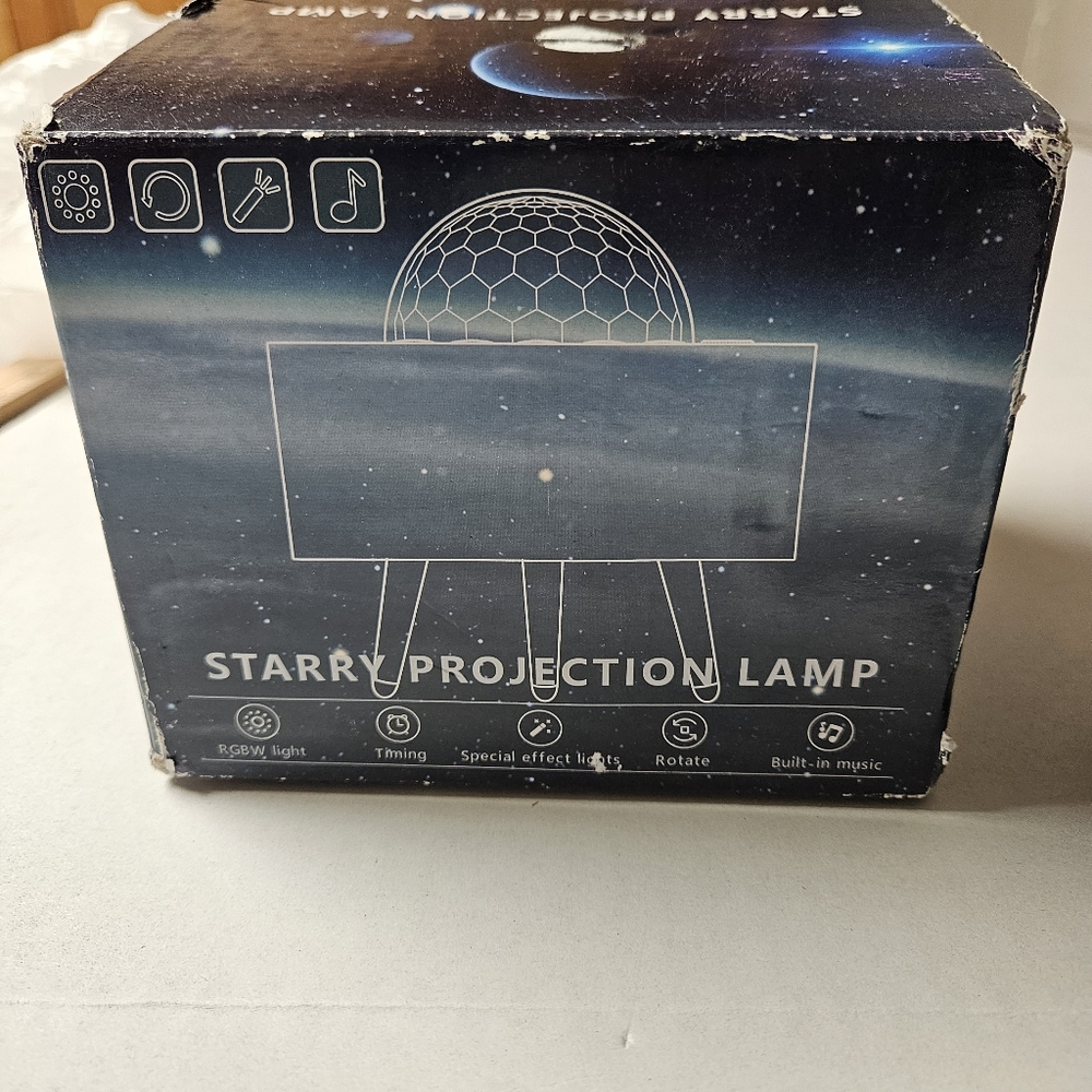 Starry‎ Projection Lamp with Built-in Music